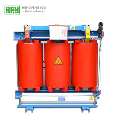 لفائف النحاس ثلاث مراحل 400kva محول توزيع الطاقة من النوع الجاف غير المتبلور 10kv / 11kv المزود