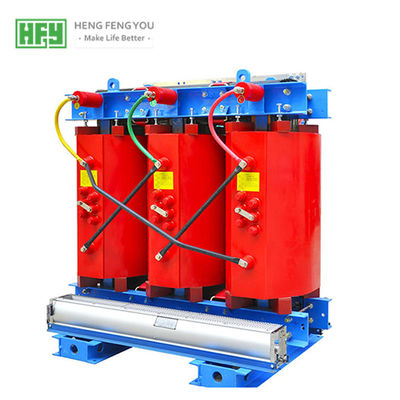 لفائف النحاس ثلاث مراحل 400kva محول توزيع الطاقة من النوع الجاف غير المتبلور 10kv / 11kv المزود